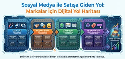Sosyal Medya Yönetimi ile Satışa Dönüşen Etkileşim Nasıl Oluşturulur? Markalar İçin Dijital Yol Haritası