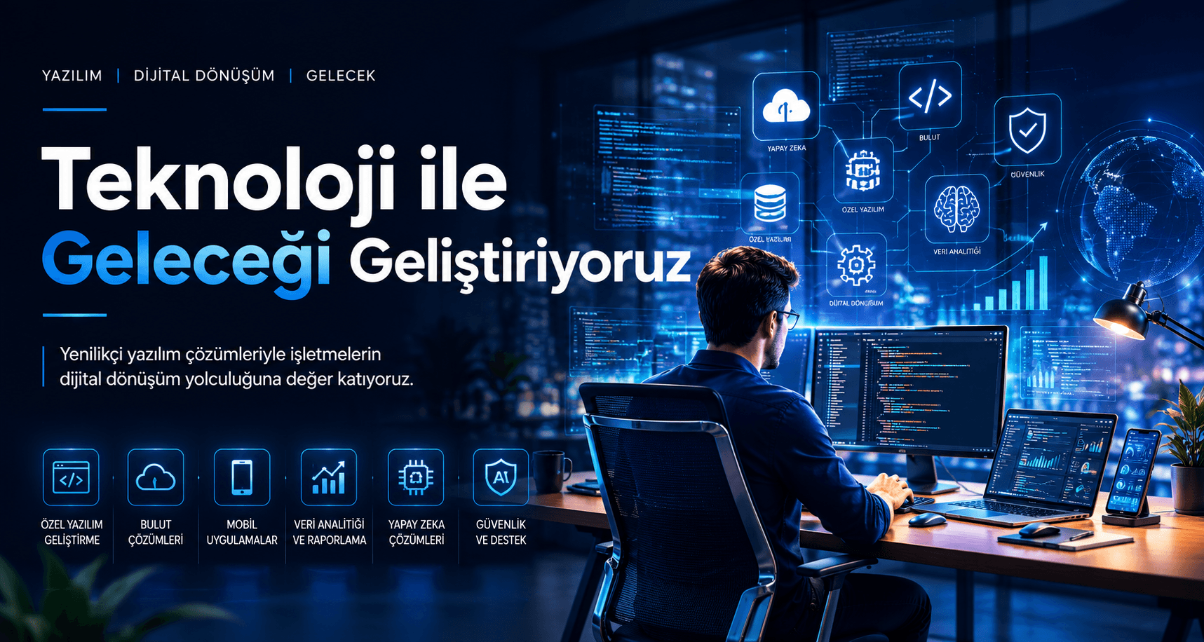 Modern yazılım geliştirme ve dijital dönüşüm teknolojileri