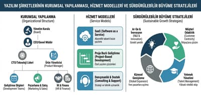 Yazılım Şirketlerinin Kurumsal Yapılanması, Hizmet Modelleri ve Sürdürülebilir Büyüme Stratejileri