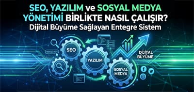 SEO, Yazılım ve Sosyal Medya Yönetimi Birlikte Nasıl Çalışır? Dijital Büyüme Sağlayan Entegre Sistem
